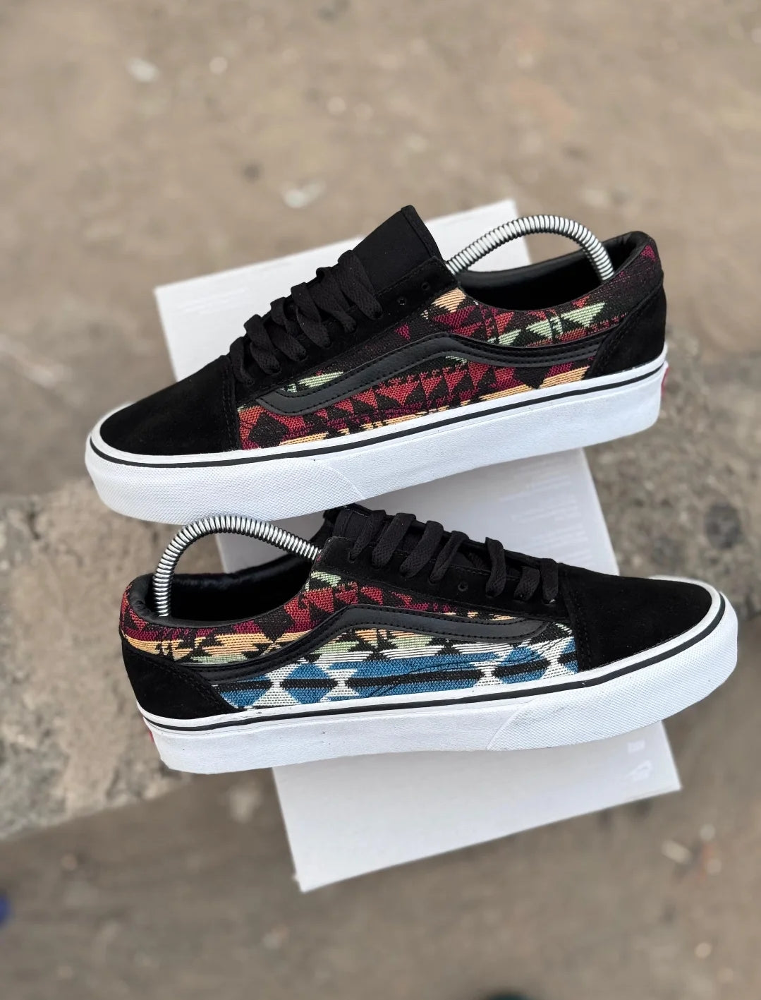 Old skool skater Print Masai