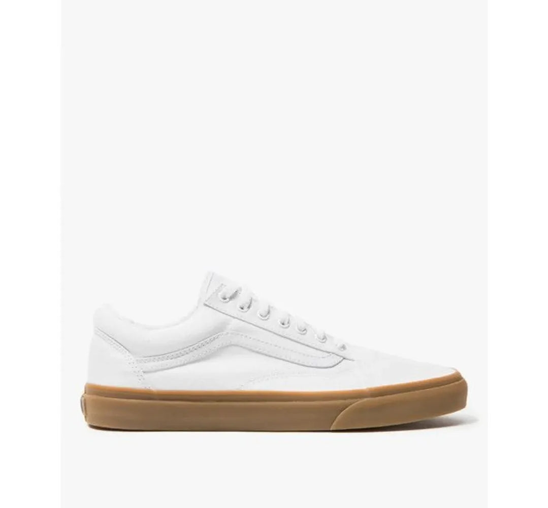 Vans Old Skool White Gumsole – Clean, Classic, and Timeless